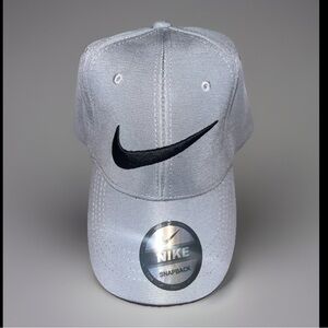 NIKE DRI FIT SNAP BACK HATS With Bold Logo GOLD HARDWARE